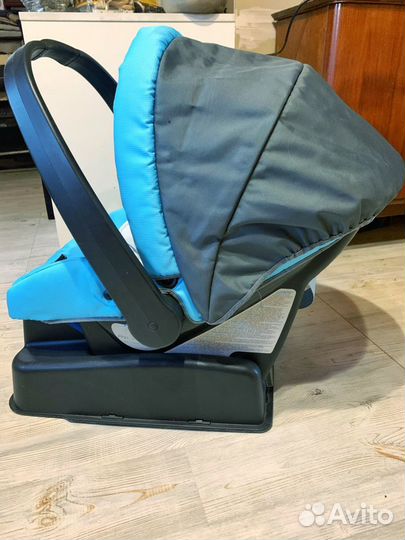 Детское автокресло от 0+ peg-perego с isofix dase
