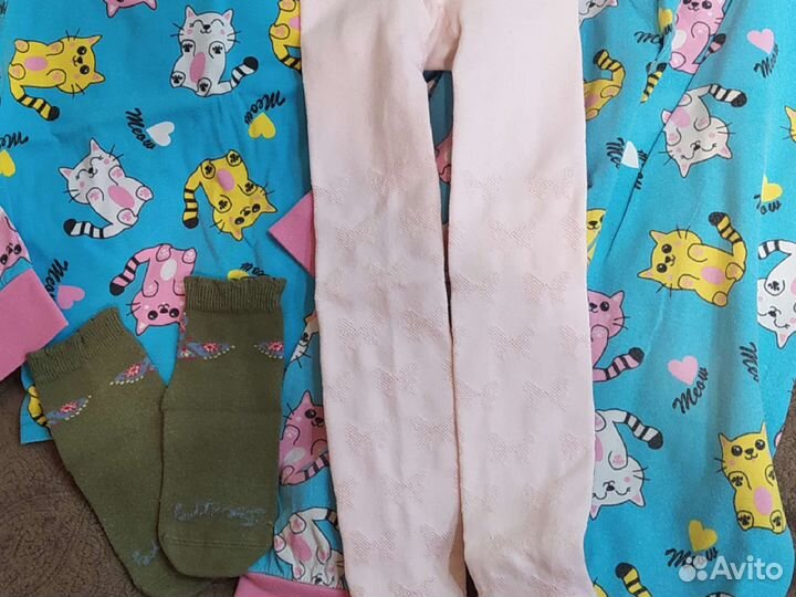 Пакет одежды для девочки 3-4 года