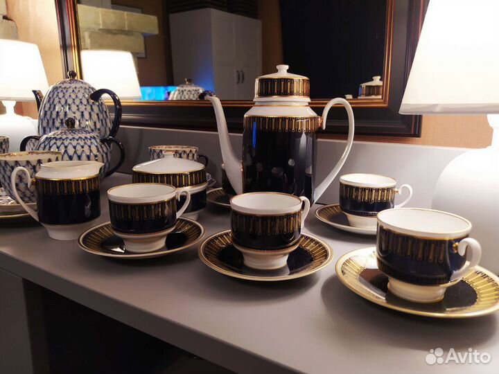 Weimar. Кофейный сервиз гдр