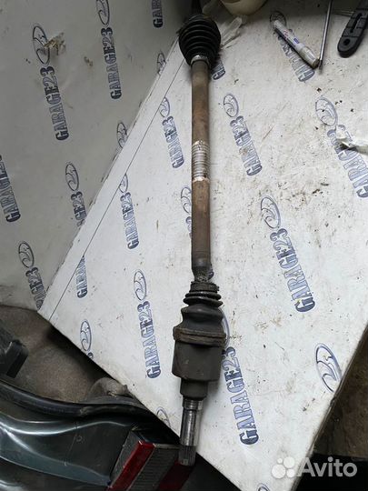 Привод левый peugeot 1007
