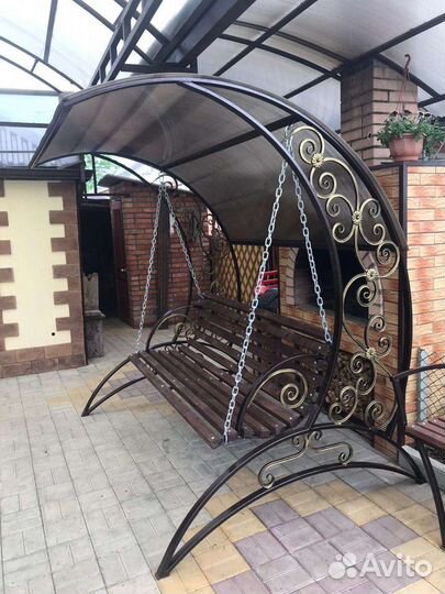 Качели, лавочки, столы