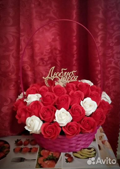 Шоколадные розы. Сладкий подарок. Букет