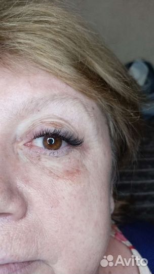 Наращивание ресниц модель