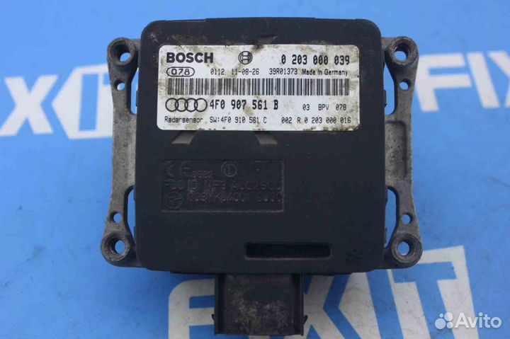 Радар круиз-контроля Audi A6 (Ауди А6) C6 4F090756