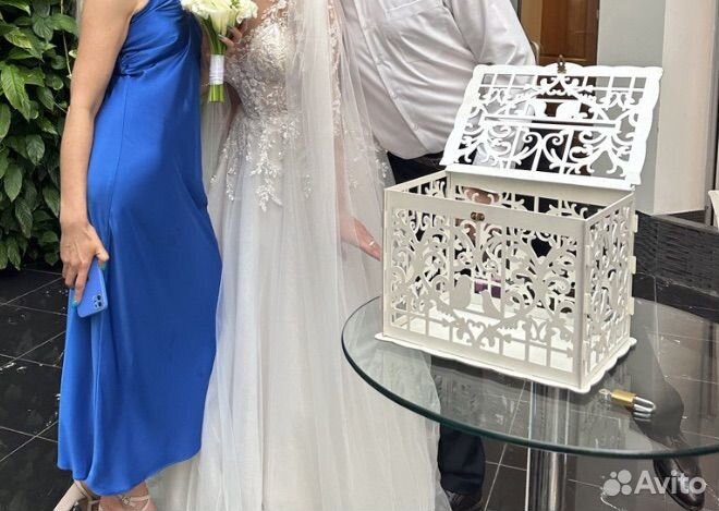 Свадебный сундук для денег