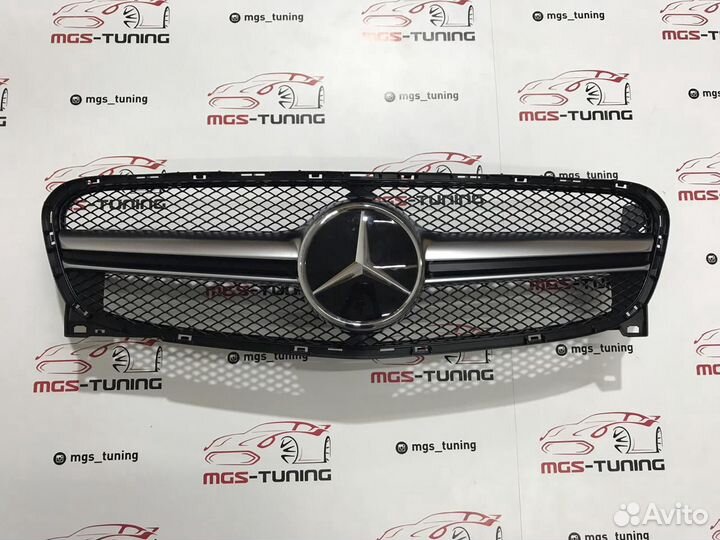 Решетка GLA в стиле AMG 45 Chrome 17-19 Дистроник