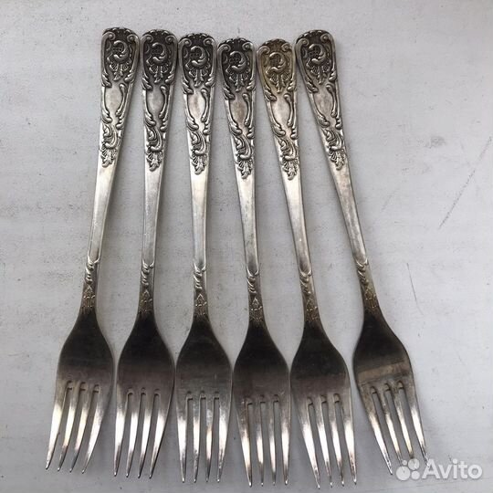 Набор столовых приборов зиш. Мельхиор