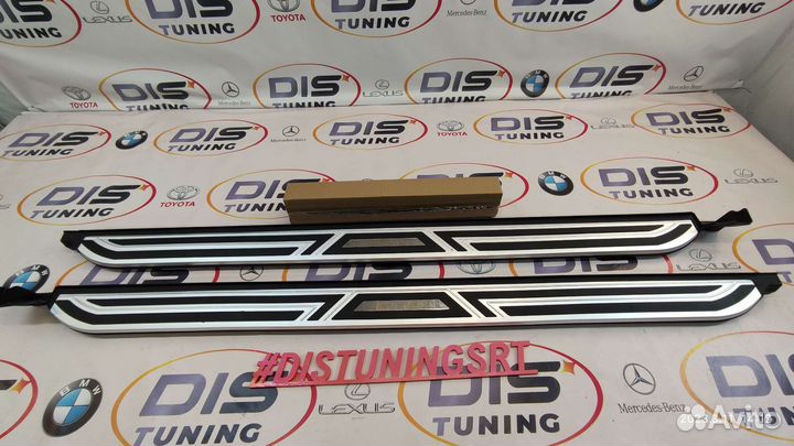 Подножки Skoda Kodiaq 17-21г