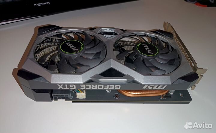 Видеокарта GeForce GTX 1660 ventus XS 6GB OC (MSI)