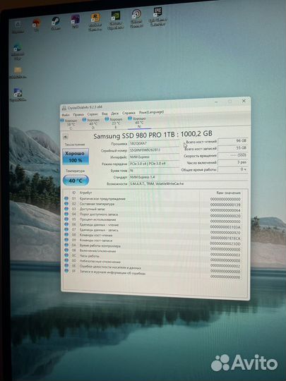 SSD накопитель Samsung 980 PRO M2