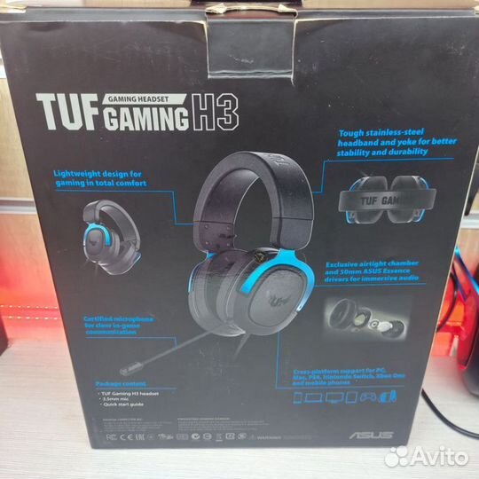Наушники asus TUF gaming H3
