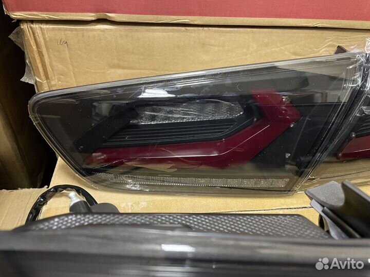 Mitsubishi lancer X Тюнинг LED Стоп сигналы C7WQ3