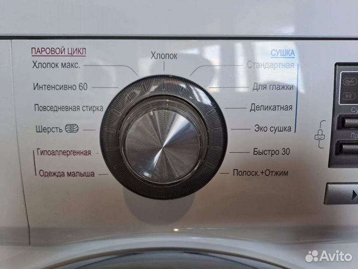 LG derect drive 8/4kg сушкой 2020г.в сост.нового