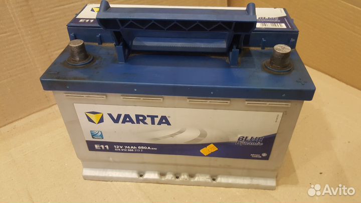 Аккумулятор Б/У Varta E11 74Ач 680А