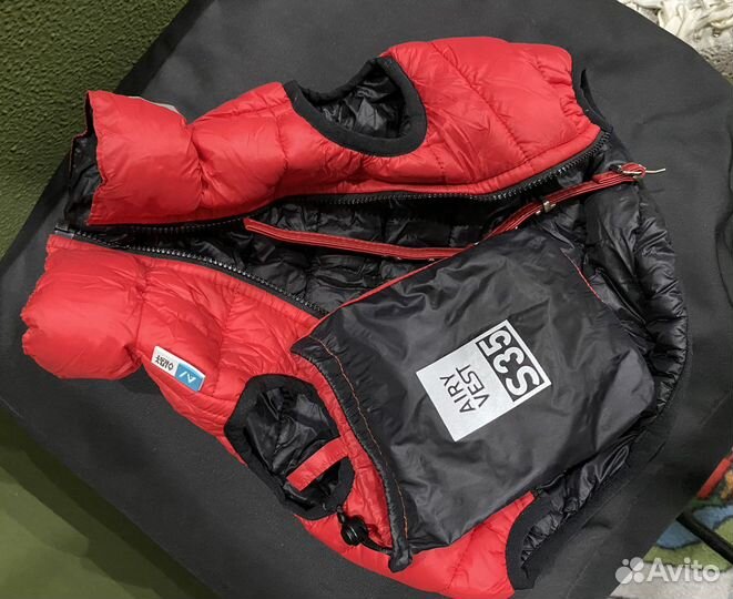 Курточка для собачки эйривест двусторонняя