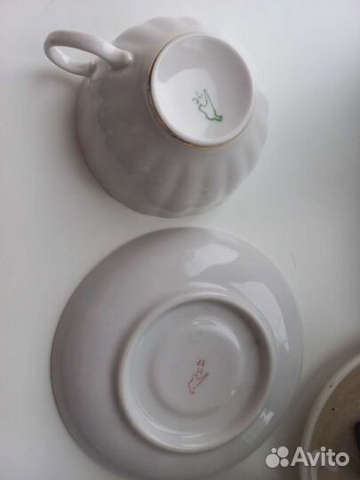 Чайная пара дулёво пионы