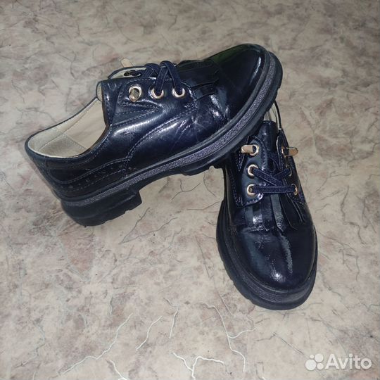 Лоферы для девочки 32 размер