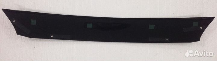 Дефлектор капота Ford Focus 2 короткий на скотче