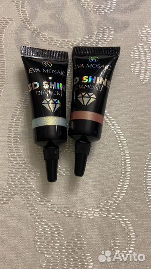 Новый Глиттер для лица Eva mosaic 3D Shine