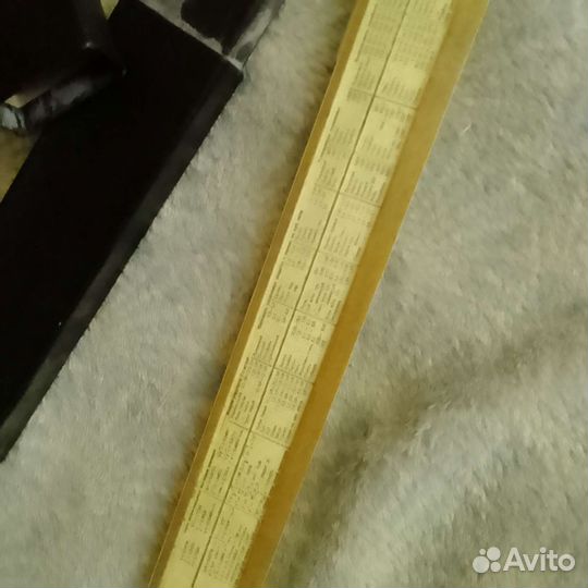 Логарифмическая линейка СССР