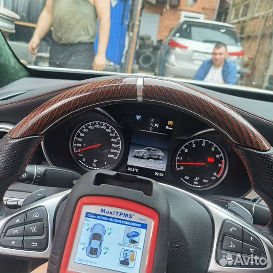 Датчик давления в шинах на мерседес