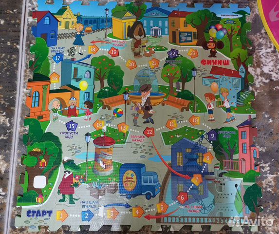 Детский игровой коврик