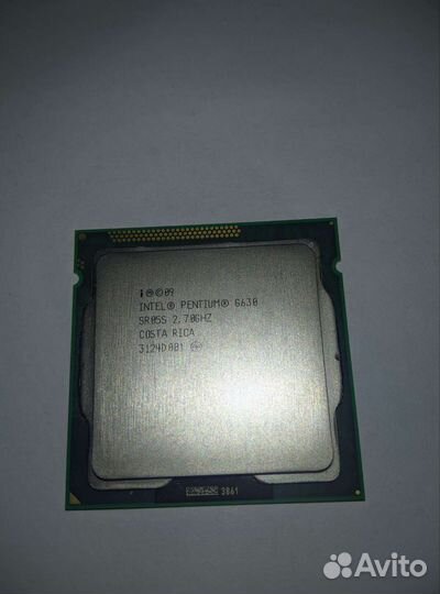 Процессор Intel Pentium g630 lga1155