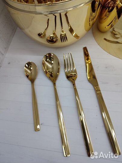 Столовые приборы яйцо