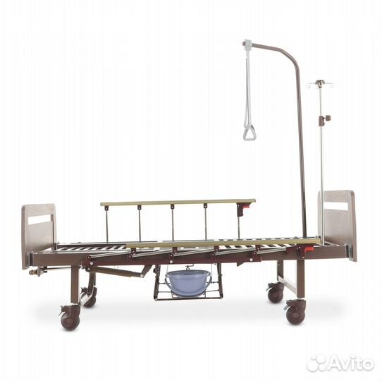 Кровать механическая юг-6 с туалетным устройством