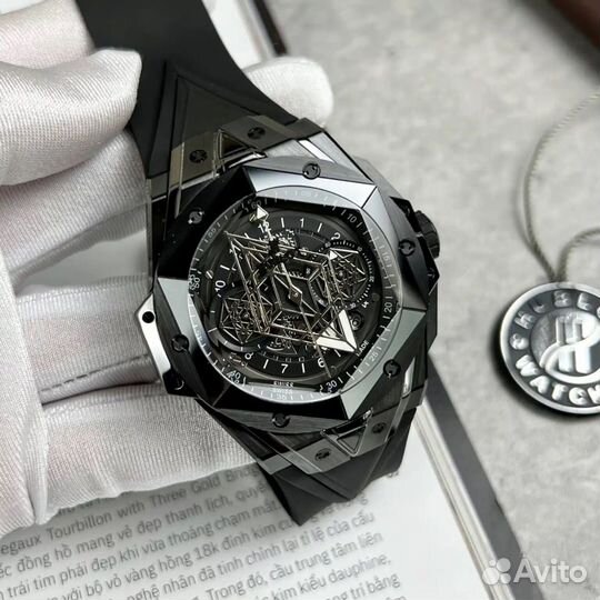 Hublot Big Bang Sang Bleu II Black Ceramic 45mm