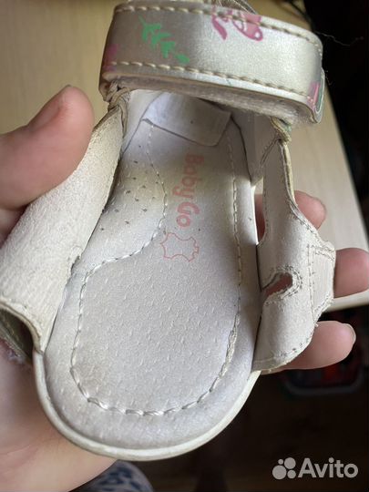 Босоножки для девочки 20 размер
