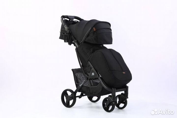 Прогулочная всесезон коляска Baballo 2023 черный