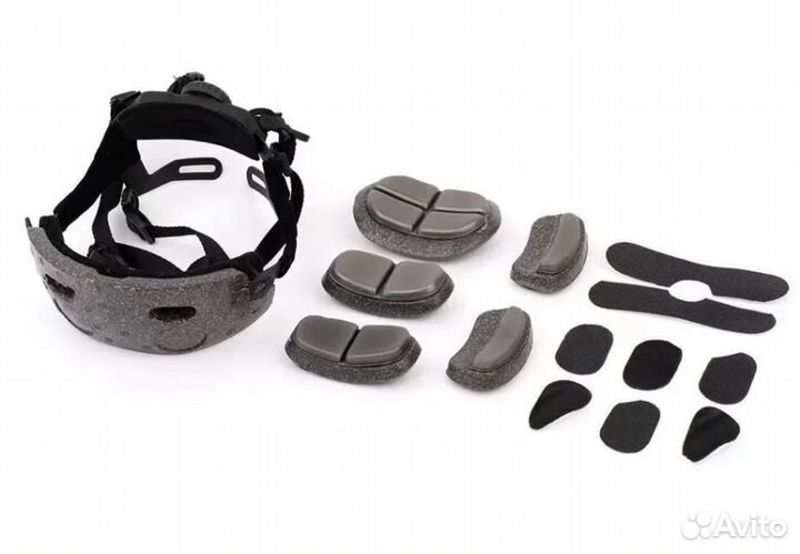 Подвес для тактического шлема с вкладышами (олива)