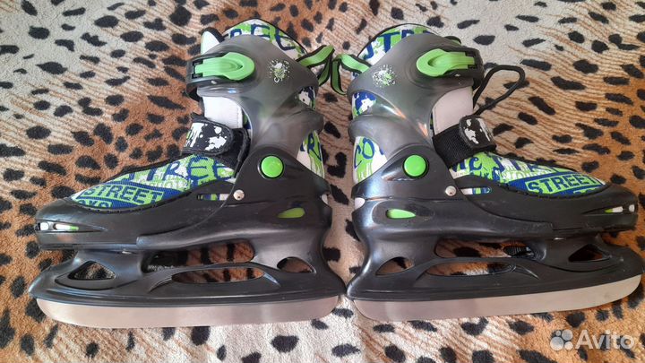 Коньки детские раздвижные 30 33