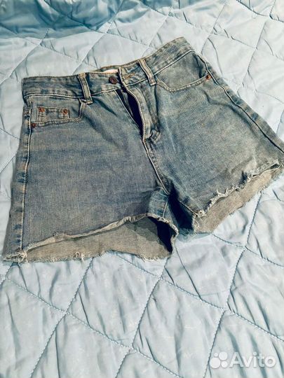 Джинсовые шорты levis бу