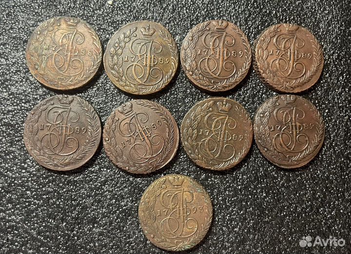 5 коп 1789-1793 ем