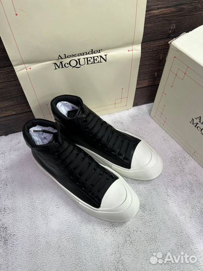 Кеды Alexander McQueen высокие