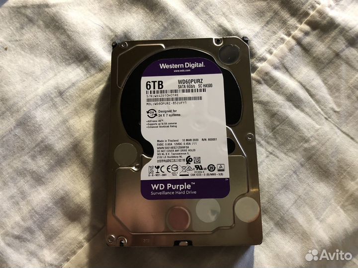 Жесткие диски Seagate, WD, Dell 500gb 1тб 3тб 6тб