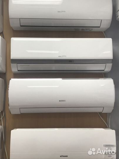 Кондиционеры Green 07, завод Gree, монтаж