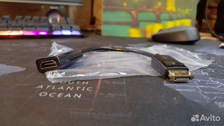 Переходник DP port - hdmi