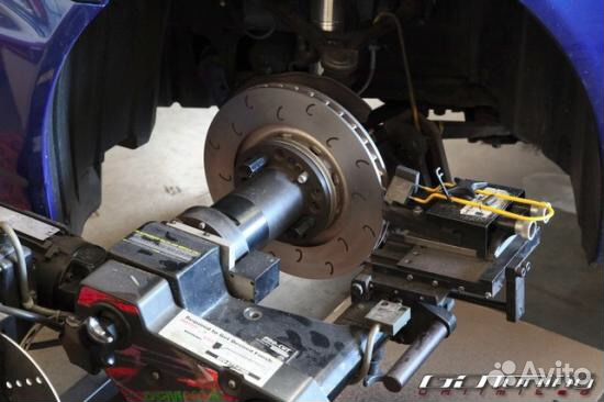 Проточка тормозных дисков без снятия