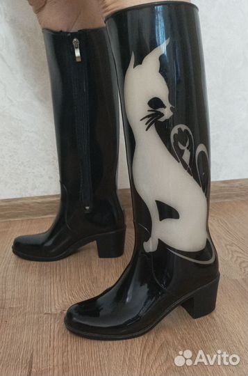 Сапоги резиновые женские