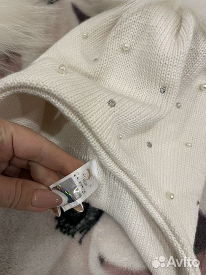 Комплект шапка, шарф solorana италия