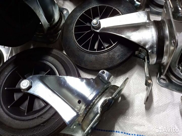 Колеса для тележек, контейнеров для мусора