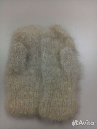 Варежки из собачьей шерсти