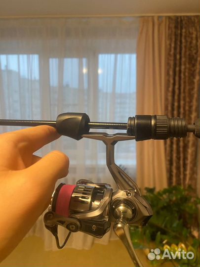 Телескопический спиннинг для мормышинга