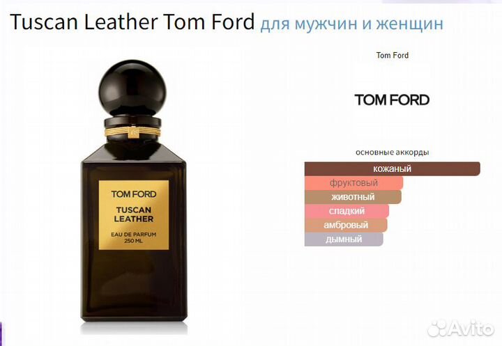 Набор пробников Tom Ford