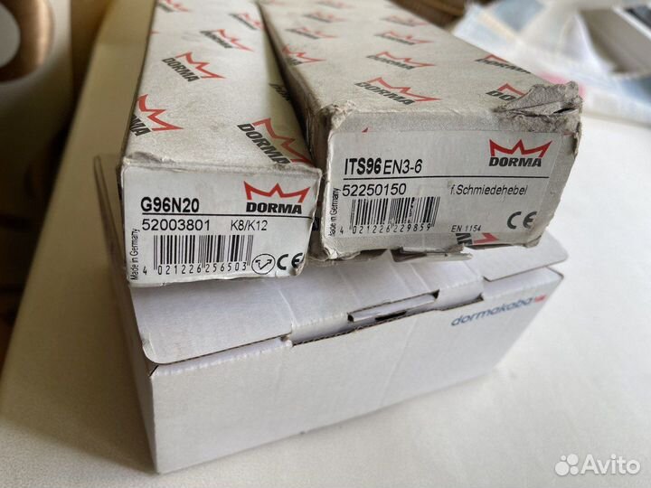 Доводчик dorma ITS96 EN3-6 и фоп RF G96 N20.G96SR