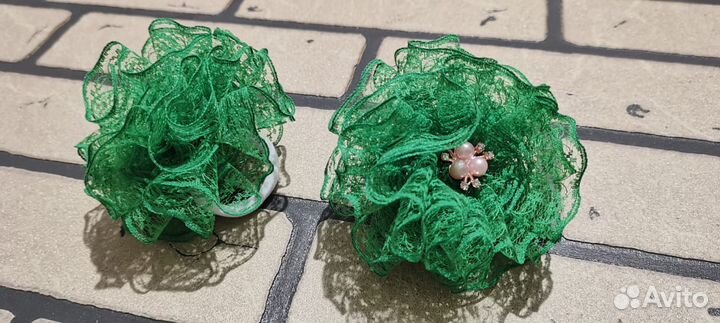 Резинки для волос ручной работы