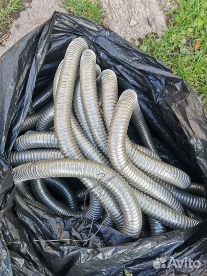 Шланг гофрированный оцинкованный